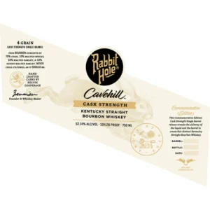 Rabbit Hole Cavehill Cask Strength Commemorative Edition